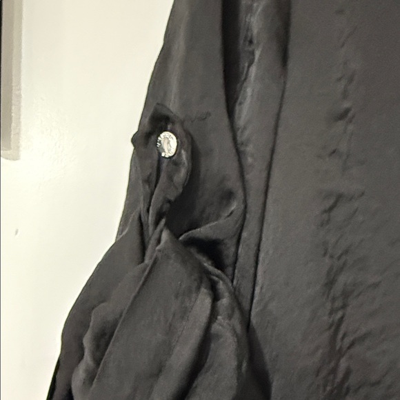 Michael Kors Women's  Hooded Jacket Black Lightweight Size M - Picture 10 of 15